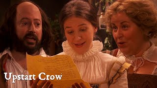 A Shakespearean Love Actually  Upstart Crow  BBC Comedy Greats [upl. by Arrat]