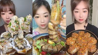 Yummy  03 Eat Show 🦐🦞🦪🦀 Shrimp 🦐 lobster 🦞 Crab 🦀🦀 Oysters 🦪🦪Seafoodmukbang seafood funny [upl. by Sykes393]