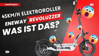 eneway Revoluzzer 45kmh Elektroroller Vorstellung Alltagsroller und Projekt roller escooter [upl. by Madella]