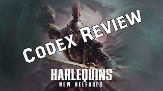 Codexreview Eldar Harlequins Erste Eindrücke GER [upl. by Basil]