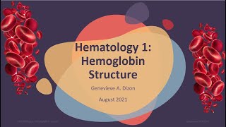 Hemoglobin Structure [upl. by Lecroy]