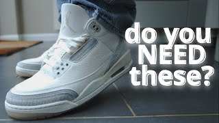 Air Jordan 3 quotCRAFT IVORYquot review and dance test [upl. by Chaffin]