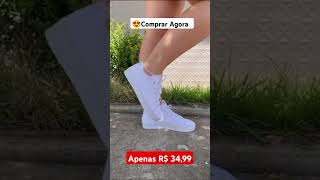 Tênis Feminino Casual  Tênis Branco Feminino tenisfeminino tenisbranco tenis [upl. by Nona]