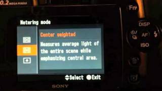 How to set your SONY DSLR for optimum results [upl. by Hester794]