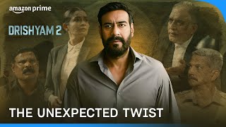 Drishyam 2 The Climax Scene  Ajay Devgn Shriya Saran Tabu  Prime Video India [upl. by Isia]