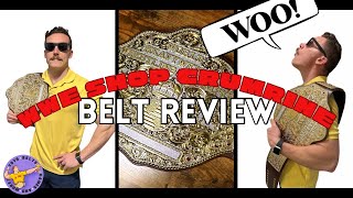 WWE SHOP Crumrine Replica Belt Review [upl. by Zeralda]