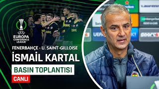 İsmail Kartal  Mert Hakan Yandaş Basın Toplantısı Canlı  Fenerbahçe  Union SaintGilloise [upl. by Scrogan]