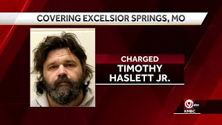 Excelsior Springs rape kidnapping suspect Timothy Haslett Jr now charged with murder [upl. by Azial]