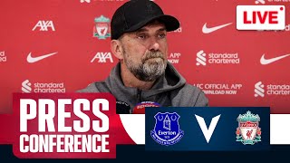 Jurgen Klopp PreMatch Press Conference LIVE  Everton v Liverpool [upl. by Coyle]