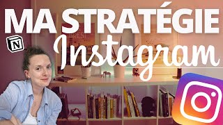 Ma stratégie Instagram  Comment organiser son contenu Instagram sur Notion  Template Notion [upl. by Way]