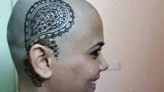 New Indian woman Headshavehairstyle baldandbeautiful headshave haircut 1 [upl. by Litnahs243]