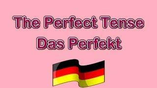 How to build the Perfect Tense in German [upl. by Dorene838]