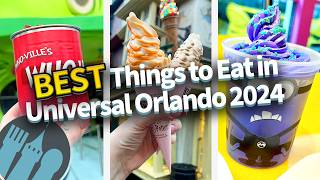 BEST Things to Eat in Universal Orlando in 2024 [upl. by Tletski]