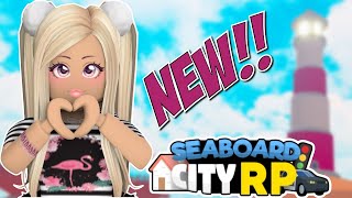 NEW 🏖️ Playing SEABOARD CITY RP Roleplay Game for the FIRST TIME 🏖️ Seaboard City Roblox [upl. by Kristien533]