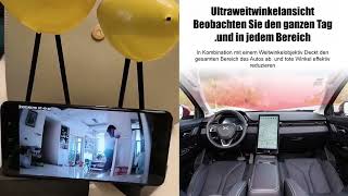 Intelligente Fernüberwachung kein Netzwerk erforderlich 360° keine toten Winkel auch nachts klar [upl. by Pepin594]