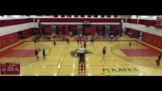 Cinnaminson vs northen burlington Girls Varsity Volleyball [upl. by Danziger996]