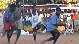 Brolga dance Aboriginal traditional dancing Australia 1 [upl. by Auqinihs608]