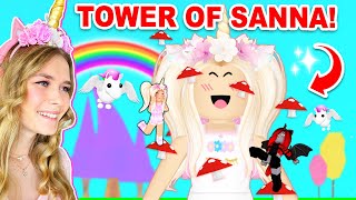 NEW TOWER OF IAMSANNA In Adopt Me Roblox [upl. by Mikaela]