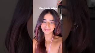 Light Feminine Makeup Tutorial  Full Coverage Concealers  Affordable Blush Sticks  Myntra shorts [upl. by Charlot]