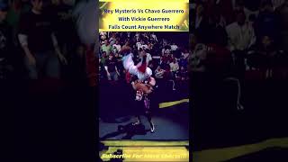 Rey Mysterio Vs Chavo Guerrero With Vickie Guerrero Falls Count Anywhere Match WWESmackDown [upl. by Gnud]