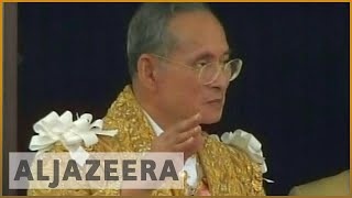 Thailands King Bhumibol Adulyadej dies at 88 [upl. by Wulfe]