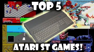 Top 5 Atari ST Games An impossible List [upl. by Oirasec]