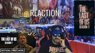 The Last of Us Season 2 Official Teaser Trailer  REACTION [upl. by Jeramie]