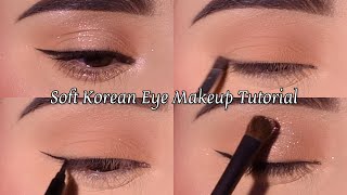 Korean Style Eyeshadow Tutorial  Korean Makeup Tutorial for Beginners [upl. by Katine291]