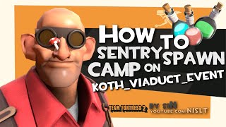 TF2 How to sentry spawncamp on Eyeaduct Halloween 2014 [upl. by Michele769]