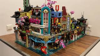 My Third LEGO® Ninjago City Extension CJ Tonics Ninjago City Karaoke Bar  CJT WOB04 [upl. by Anitniuq]