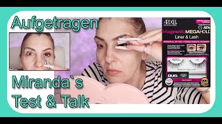 Magnetische Wimpern Ardell Test amp Talk Tutorial Wie gut sind sie [upl. by Ecirtnahs]