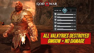 All Valkyries Destroyed  Valkyrie Build  God Of War [upl. by Schenck247]