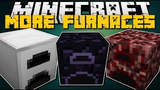 More Furnaces Mod 1121  Minecraft [upl. by Zondra]