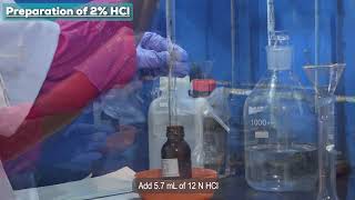 Preparation of 2 HCl for Alkaloid Screening Test [upl. by Eronaele36]