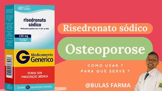 RISEDRONATO DE SÓDICO  PARA QUE SERVE COMO USAR [upl. by Esac]