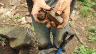 Hunting Crystals at Toad Hole on Titanite Hill near Tory Hill Ontario [upl. by Fiedler]