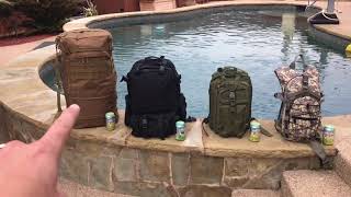 20L to 60L Tactical Military Backpacks  Under 30 on Amazon  Introduction Review [upl. by Bajaj]