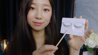 ASMR Tingly False Eyelash Shop [upl. by Sheilah]