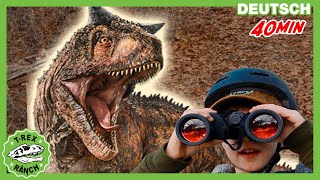 Die Dinosaurier ziehen um nach Kalifornien Teil 1  TRex Ranch  Dinosaurier für Kinder [upl. by Edmee172]