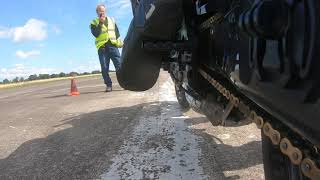 Elvington 190 mph wheelie [upl. by Bruning215]