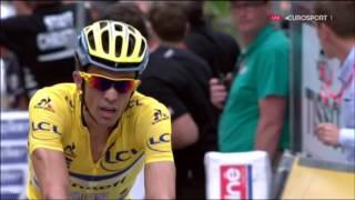 Giro del Delfinato 2016 5a tappa Froome stacca Contador [upl. by Leumel]