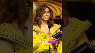 Mrunal thakur biggest achievement is to be your Sita mrunalthakur mrunal fpy shorts awards [upl. by Helas648]