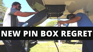 Fulltime RV  New Morryde Pin Box Review  1 Regret [upl. by Ocicnarf]