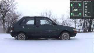 Subaru Justy I KAD  субару джасти 4x4 4WD [upl. by Venterea]