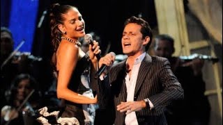 Natalia Jiménez y Marc Anthony cantando “Recuérdame”  Premios Juventud [upl. by Phares332]