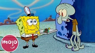 Top 10 SpongeBob Moments That Made Us Happy Cry [upl. by Pears]