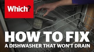 How to repair a dishwasher that wont drain  Which advice [upl. by Llechtim]