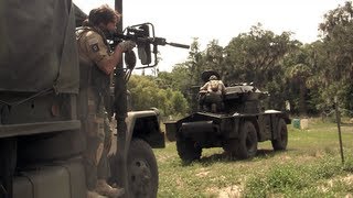 Airsoft War  Armored Convoy DV8 Airsoft Milsim [upl. by Tamra471]