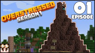 OverStressed Episode 1  A pile of debris Create Mod SMP [upl. by Eveivaneg]