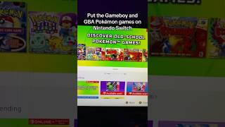 Put the Gameboy and GBA Pokemon games on the Nintendo Switch [upl. by Arrehs]